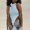 Blue, variant on Backless Solid Women's Wool Vest High Irregular Summer Top Beige S