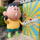 thumbnail image 3 of 15-22cm Crayon Shin-Chan Xiaobai Dumb Anime Figure Vinyl Kawaii Doll Toys Model Joints Movable Cabinet Model Toys Birthday Gifts, 3 of 5