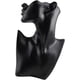 thumbnail image 3 of Resin/Velvet Earring Necklace Display Bust Stand Mannequin - Jewelry Holder for Necklaces Chain, Choker, Pendant, Earrings - 5 Colors for Choose - L+Black Resin Yinane Peine y pinzas para el cabello, 3 of 9