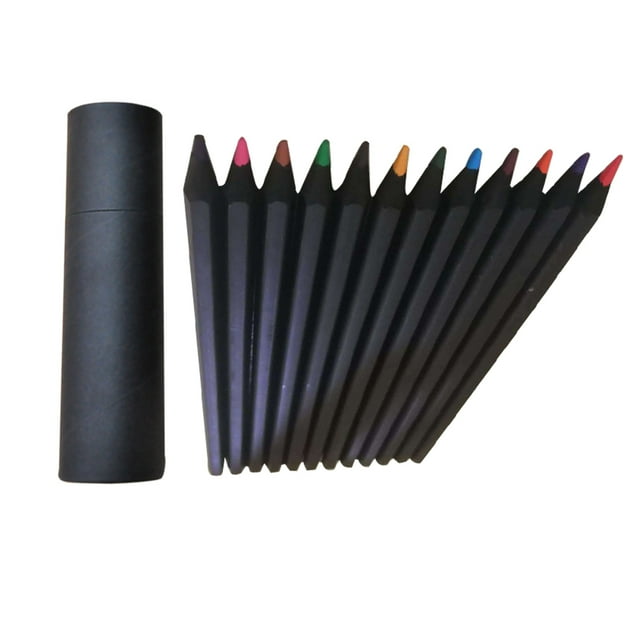 1 Set/24Pcs Colored Sketch Graffiti Pencils Art Sketching Drawing Pencils Kit