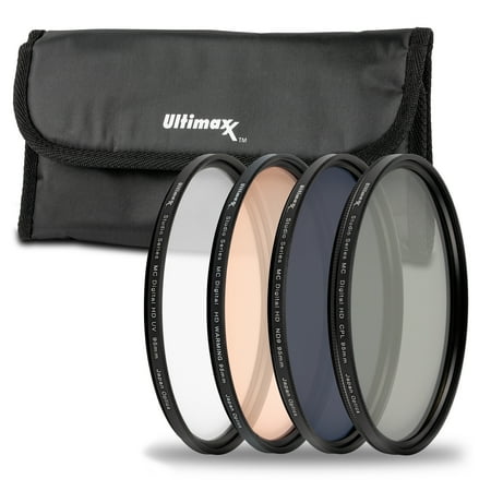 Ultimaxx Ultimate 4PC Filter Kit (Warming UV CPL ND9) - 105mm