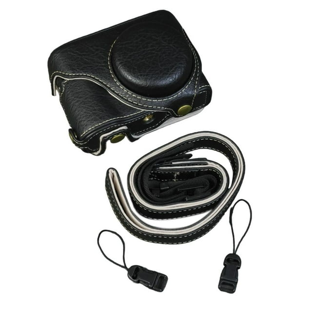 For Lumix Tz99/Zs99 Camera Leather Case Retro Base Protective Case fall Travel Base Openings Shell Scratchproof Storage