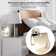thumbnail image 6 of Toilet Paper Holder, Easy Cleaning Tissue Roll Hanger Corrosion Resistance Porcelain Decoration Vintage Style Exquisite Anti Fading  For Kitchen, 6 of 6