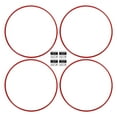 thumbnail image 2 of Wheel Rim Protector, Scratch Prevention Trim Rings for 18 Inch Hub, Universal, Self Adhesive, ABS Material, 2 of 7