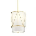 thumbnail image 4 of 1 Light Pendant With Transitional Inspirations 18.25 Inches Tall By 12 Inches Wide-Classic Gold Finish    -Traditional Installation Kichler Lighting, 4 of 4