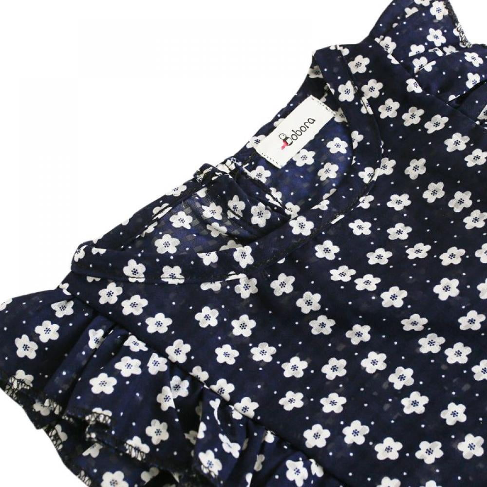 2Pcs Set Fashion Toddler Kids Baby Girl Summer Outfits Sleeveless Floral T-Shirt Top Shorts with Belt Clothes Set for 2 3 4 5 6 7 Years Little Girls