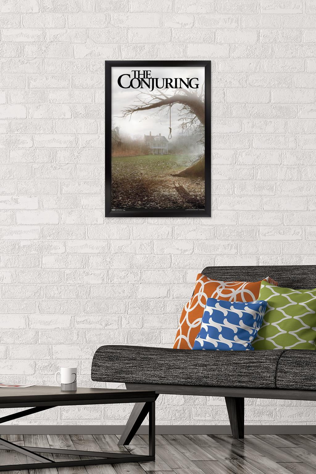 The Conjuring - One Sheet Wall Poster, 14.725" x 22.375", Framed
