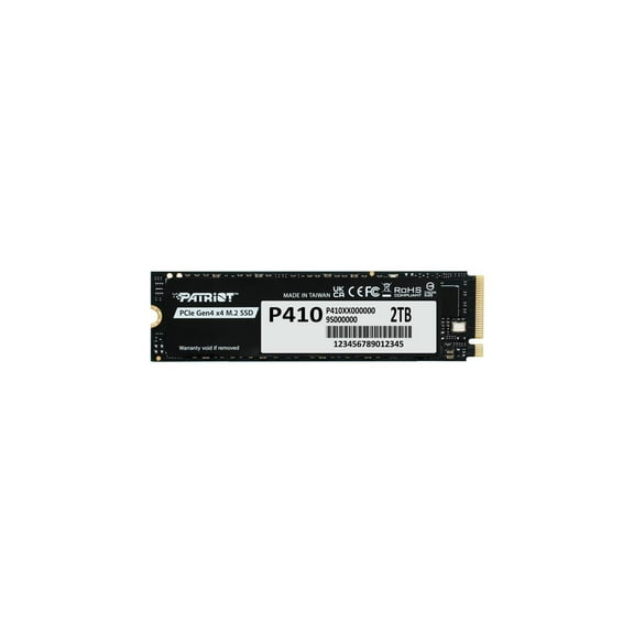 Patriot P410 SSD M.2 2280 2TB Gen 4 PCI-Express 4.0 x4 P410P2TBM28H 5,000MB/s