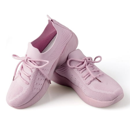 

Innens Women s Mesh Knit Sneakers Flats Size 10.5 Pink
