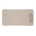 thumbnail image 3 of Foot Scrubber Shower Mat With Pumice Feet Scrub Stone Bathtub Mat With Antislip Suction Cups And Drain Holes Non Slip Bath Mat With A Pumice Stone For Feet Massage Dorm Room Essentials For Girls, 3 of 9