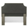thumbnail image 4 of Crosley Furniture Brooks Full/Queen Headboard, Gray, 4 of 5