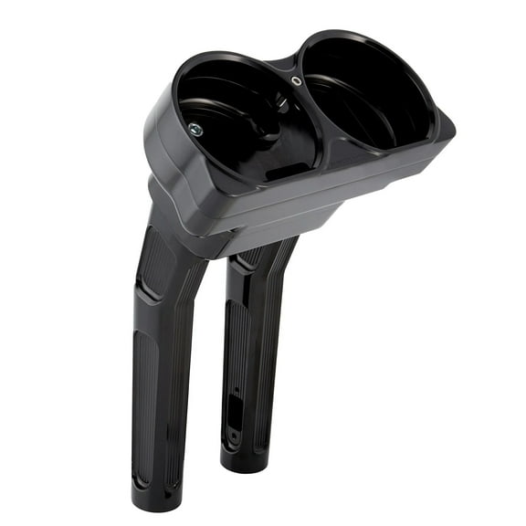 Arlen Ness Method Bagger Black Kickback Handlebar Risers & Gauge Pod (520-032)