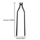 thumbnail image 5 of Eigraketly Herramienta de llave inglesa, herramienta de desmontaje de antebrazo, forma de horquilla para AR15 15, superficie de horquilla, goma Eigraketly OD000215-00B, 5 of 6