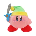 thumbnail image 3 of Peluche de peluche de la espada de Kirby de la estrella del anime Kawaii, juguetes de dibujos animados de alta calidad, gran regalo de cumpleaños de Navidad para niños, 3 of 4