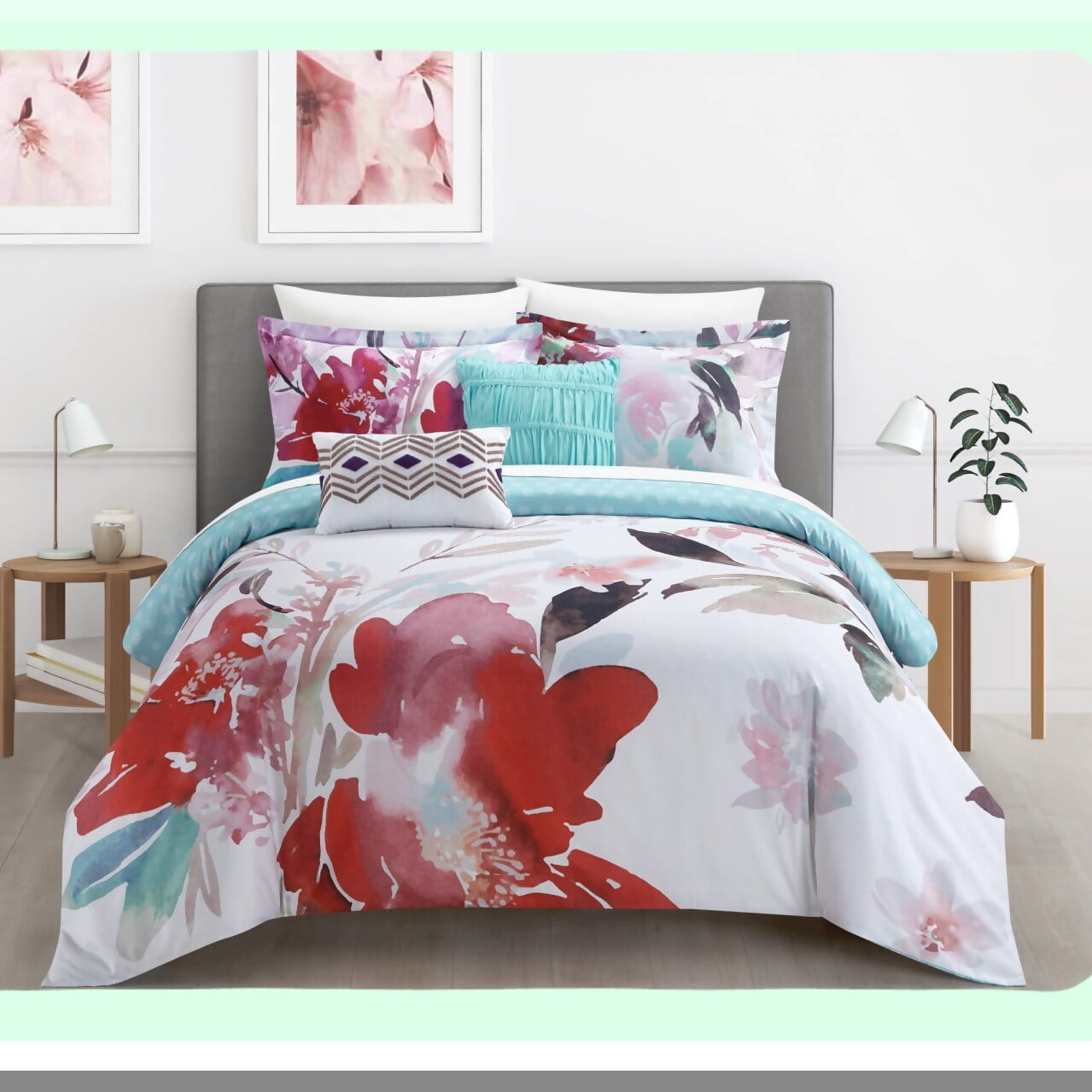 Bed set pillows 2025