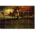 thumbnail image 1 of Ceramic Tile Mural-George Inness Landscapes Painting 256. 48" w x 32" h using (24) 8 x 8 ceramic tiles, 1 of 9