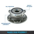 thumbnail image 2 of Bodeman 1PC Front Wheel Hub Bearing for 2013 2014-2016 Dodge Dart 2015-2016 Chrysler 200 590473- Use Vehicle Fitment Tool, 2 of 7