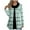 Mint Green 2, variant on Cmfcve Sweet Shit Plus Size Woman Mock Two Piece Button Trim Tunic Tops Long Sleeve Wick Athletic Pullover Sweat Shirt
