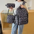 thumbnail image 2 of Backpacks For School 3 In 1 Backpack Set Spacious Multi Compartments Modern Design For Teen Students Daily School Travel Use, 2 of 6