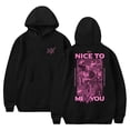 thumbnail image 2 of Sudadera con capucha NMIXX Merch 2023 Showcase Tour Nice To Mixx You para hombre y mujer, ropa informal de calle, ropa de hip hop, sudaderas, 2 of 4