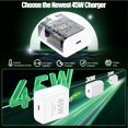 thumbnail image 2 of Cargador Cabepow de 45 W superrápido para iPhone 16 15 Pro Max, 2 of 6