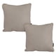 thumbnail image 1 of Cojin Decorativo Cuadrado grande Set de 2 Apolo Crema, 1 of 4