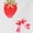 Strawberry Bow, variant on Gocvo Multiple Pockets Corduroy Bag, Large Tote Bag for Women, Ladies Bag Casual Hobo Handbags(Retro Flower)