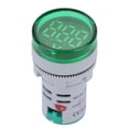 thumbnail image 2 of Indicador de medidor de voltaje LED Probador digital de Lámpara redonda voltímetro led de alta precisión de 6 A 100 V Medidor de Pantalla LED INDICADOR DE MEDIDOR DE VOLTAJE CON, 2 of 7