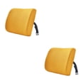thumbnail image 1 of Transemion Relieve Back Pain Memory Cotton Lumbar Support Pillow Wide Application golden 33x32x10cm 2Set, 1 of 6