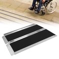 thumbnail image 1 of Loading Ramp, Wheelchair Ramp Aluminum Waterproof with Handle for Wheelchair for Steps for Doorways for Mobility Scooter for Stairs, 1 of 8