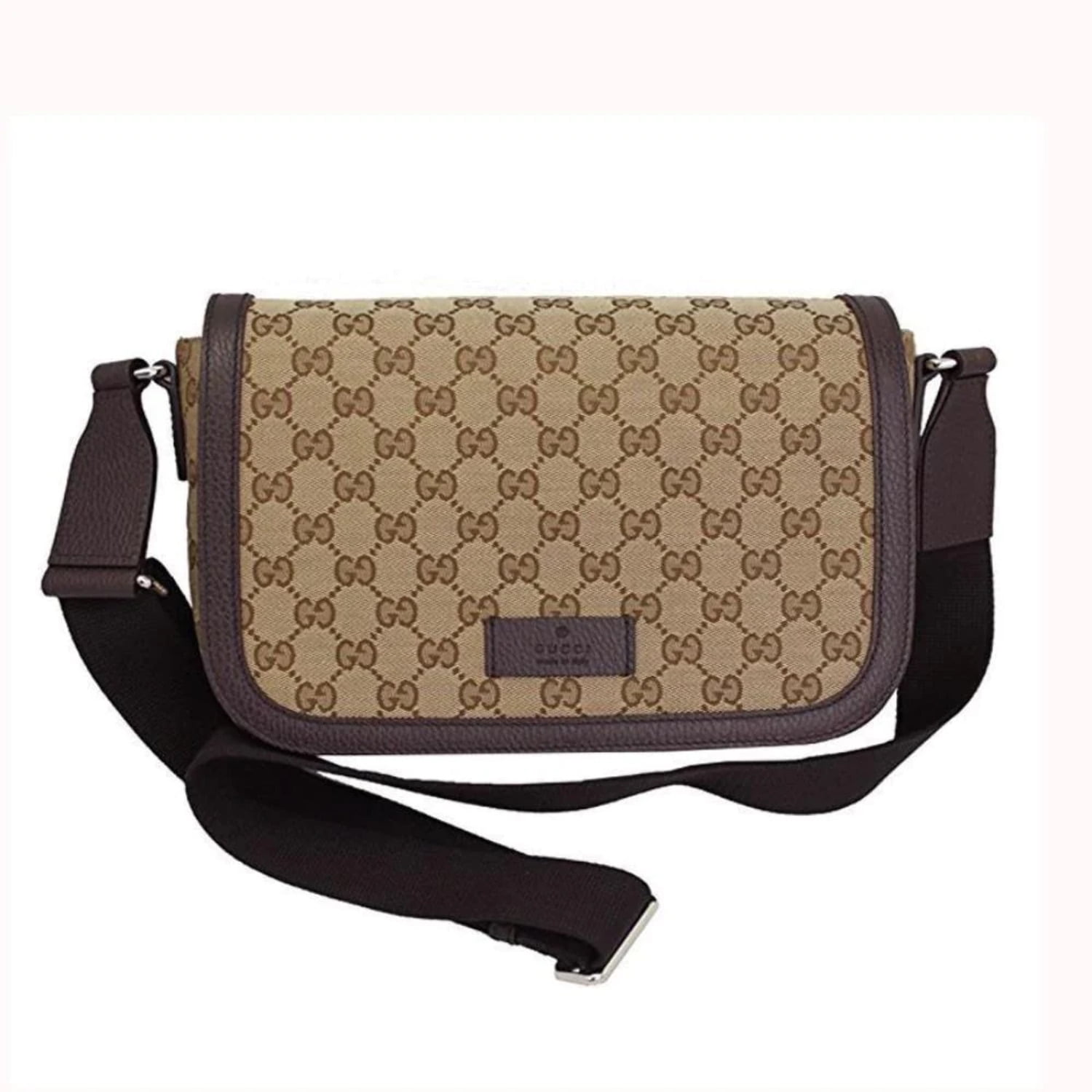 Gucci Messenger Bag Beige Man Fabric Original GG Mod. 449172 KY9KN 9886  Cotton ref.885240 - Joli Closet