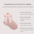 thumbnail image 5 of Caoirhny Toddler Girls Ankle Socks Summer Mesh Breathable Bow Princess Socks for Party, Wedding, Travel, 5 of 8