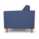thumbnail image 3 of Sillón Rosen SofaMatch, Tela Quantum, Patas Natural azul, 3 of 5