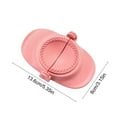thumbnail image 3 of Empanada Maker Press, Dumpling Maker, Dumpling Mold Set for Chinese Dumpling, 2 Sizes, 3 Colors, 3 of 6