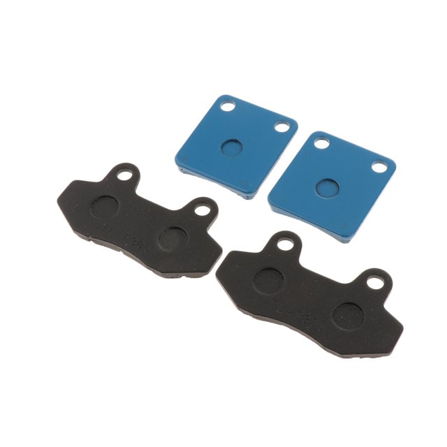 Pastillas de Freno Delanteras Traseras, 2 Pares de Pastillas de Freno Metálicas Accesorios para Motocicletas Sunnimix Pastillas de freno de motocicleta