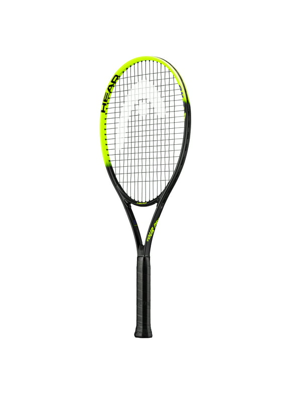 HEAD Tour Pro Adult Tennis Racquet, Strung, 9.9 oz. Weight, 105 Sq. in. Racquet Head Size, 27 Inches, Black/Green