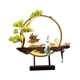 thumbnail image 5 of Quemador de incienso circular con reflujo, decoración de cascada, estatua de estilo tradicional chino Estilo J, 5 of 9