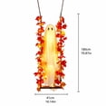 thumbnail image 3 of 5.9FT Swinging Ghost Outdoor Decor Hanging Swing Ghost with String Lights Ghost on a Swing Halloween Decorations Indoor Outdoor Large Scary Hanging Glowing Ghost for Porch Yard Tree, 3 of 7