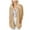 Khaki, variant on LYXSSBYX Fall Outfits for Women 2024 Women's Casual Solid Color Loose Cardigan Long Sleeved Sweater Jacket Tops