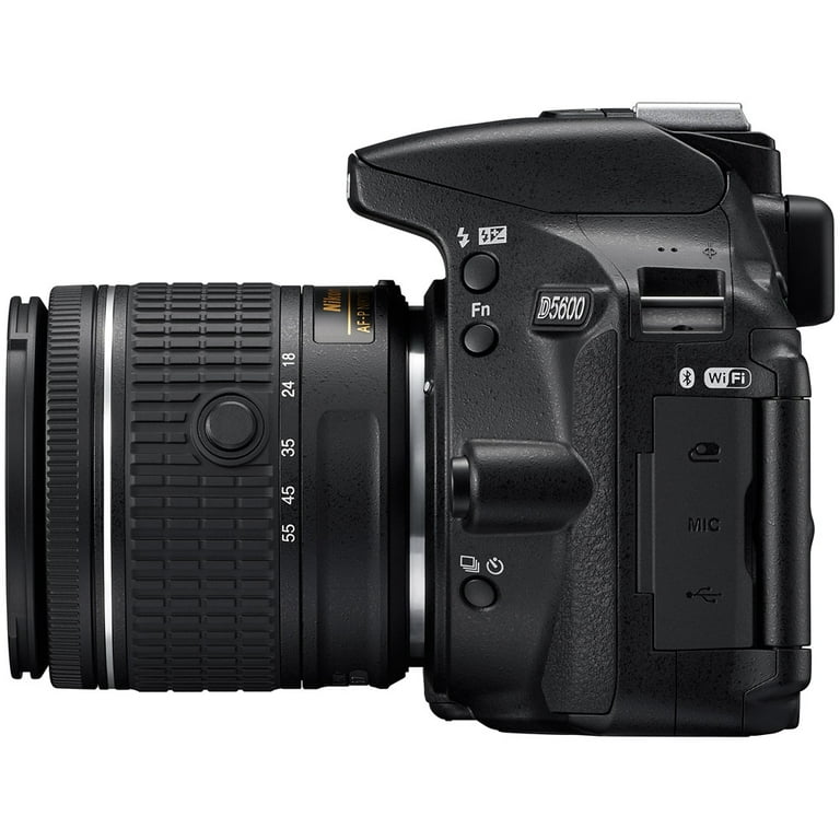 Nikon D5600 24.2MP DSLR Camera with 18-55mm VR, 70-300mm ED Lens Bundle - Walmart.com Nikon D5600 24.2MP DSLR Camera with 18-55mm VR, 70-300mm ED Lens Bundle - Walmart.com