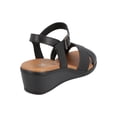 thumbnail image 3 of Huaraches Flexi Mujer Cómodos Ligeros Piel Sandalias negro 26 Flexi 123703, 3 of 5