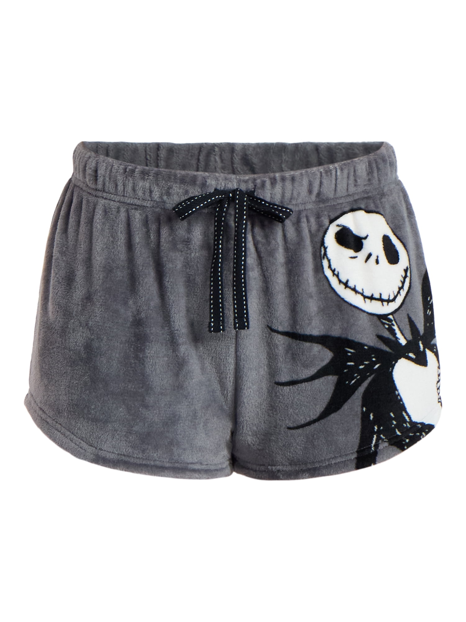 Disney Women's Nightmare Before Christmas Jack Skellington Minky Sleep Shorts, 2-Pack, Sizes XS-3X