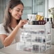 thumbnail image 2 of Makeup Storage with Drawers - Makeup and Cosmetics Storage for Bathroom - Vanity Storage - 3 Drawer Storage Box, 2 of 4