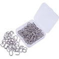 thumbnail image 5 of S-Shaped Wire Hooks, Mini Metal S-Hook Hangers, Rust Proof High Grade Steel for All Your Hanging Needs, Wide Application for DIY Crafts, 150Pcs, 5 of 5