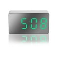 thumbnail image 1 of serony LED Digital Clock USB Rechargeable Tabletop Time Date Temperature Display Alarm Electronic Decorations Clocks Living Room Green, 1 of 9