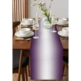thumbnail image 2 of Dark Purple Ombre Table Runner Purple White Gradient Modern Abstract Art Tablerunners 13 x 70 Inch, Table Decorations Tabletop Scarf for Summer Gathering Holiday Farmhouse Kitchen Dining Decor, 2 of 6