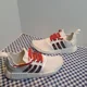 thumbnail image 3 of Adi-das women's Casual Running Shoe White Red Athletic Sneaker Trainer, 3 of 6