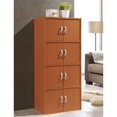 thumbnail image 2 of Pemberly Row 4 Shelf 8 Door Bookcase in Cherry, 2 of 5