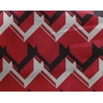 thumbnail image 4 of oneOone Georgette Viscose Fabric Chevron Geometric Printed Craft Fabric BTY 42 Inch Wide, 4 of 4