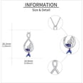 thumbnail image 5 of XATENJE Mermaid Necklace for Women 925 Sterling Silver Infinity Necklace Mermaid Jewelry Gifts, 5 of 6